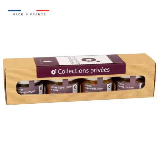 [Le coffret 4 pots "L'original"] Le coffret 4 pots "L'original"