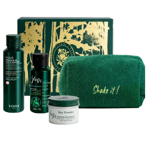 [16] Coffret routine douceur peau, corps, cheveux